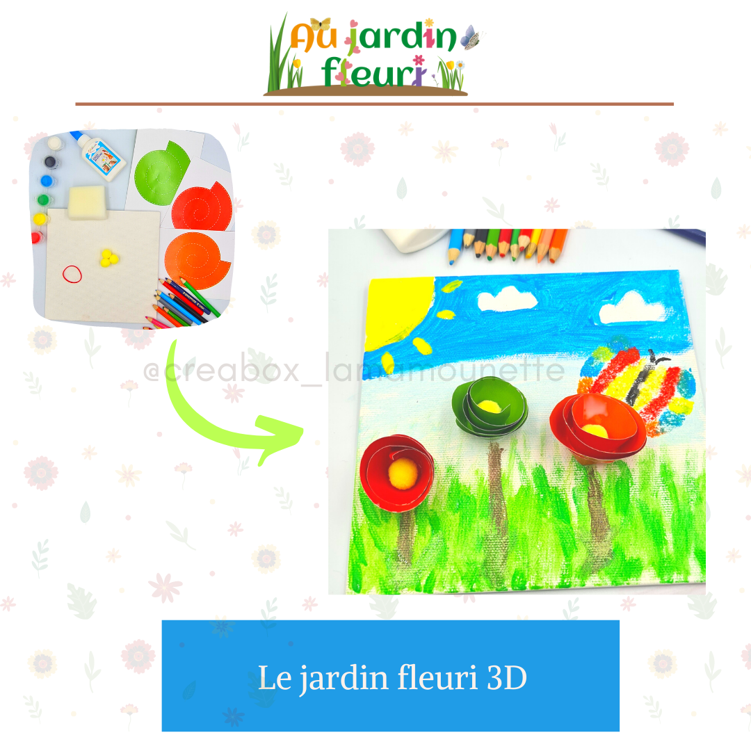 Créabox édition "Au jardin fleuri"