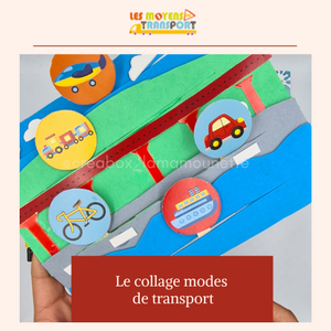 Créabox édition « Les moyens de transport » 